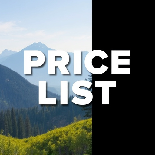 Price List,Package Deals