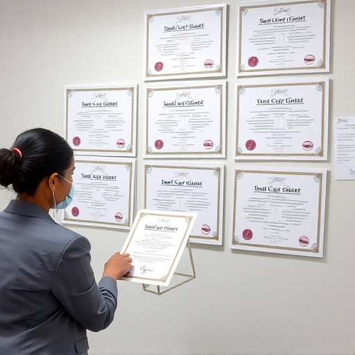 Staff Certificates,Expert Treatment