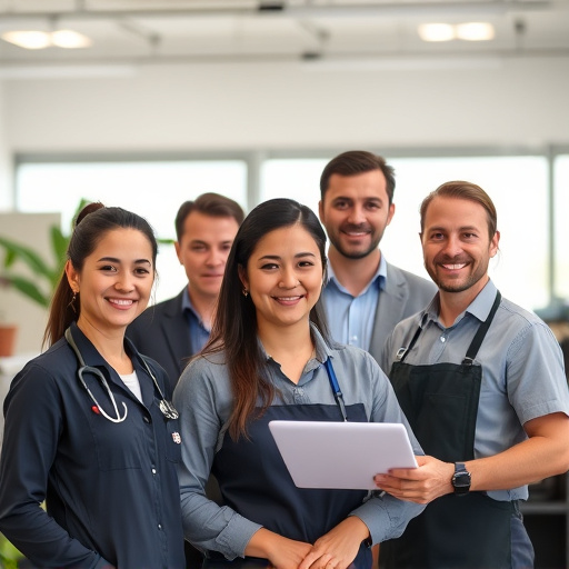 Staff Portrait,Team Working