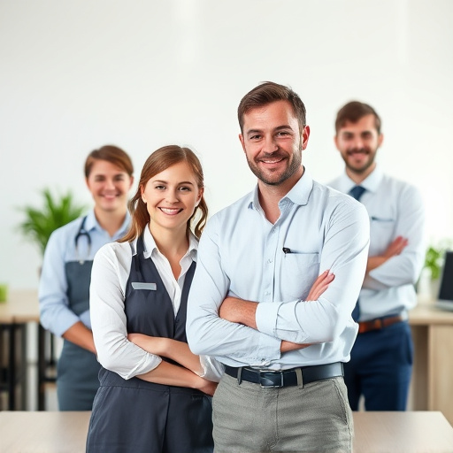 Staff Portrait,Team Working
