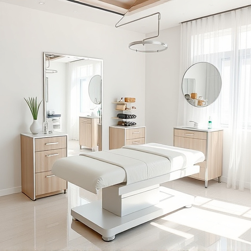 Treatment Bed,Full Mirror