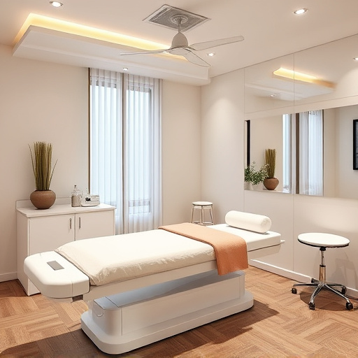 Treatment Bed,Full Mirror