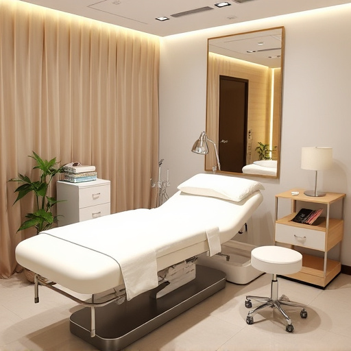 Treatment Bed,Full Mirror