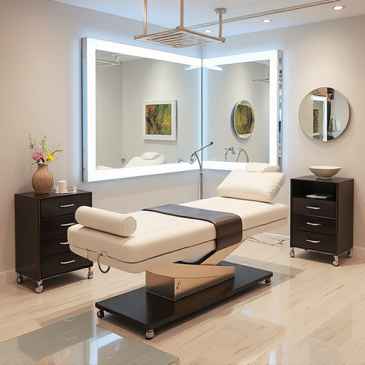 Treatment Bed,Full Mirror