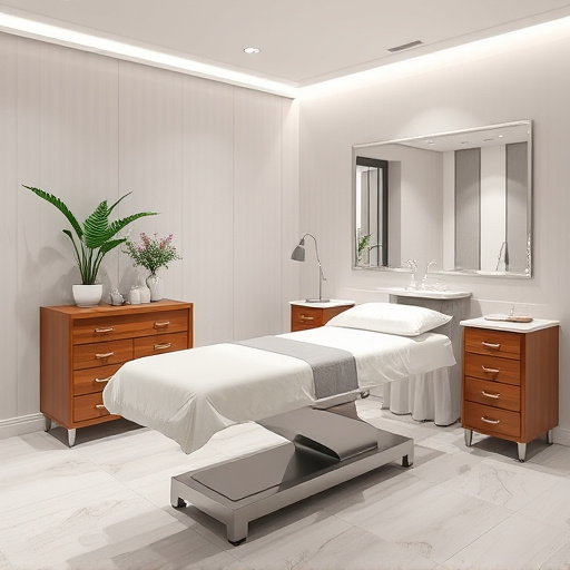 Treatment Bed,Full Mirror