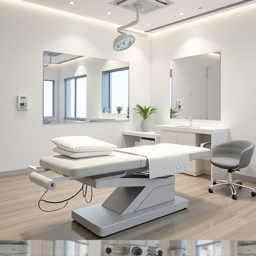 Treatment Bed,Full Mirror