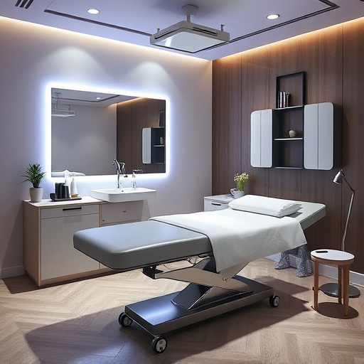 Treatment Bed,Full Mirror