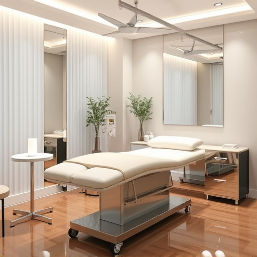 Treatment Bed,Full Mirror
