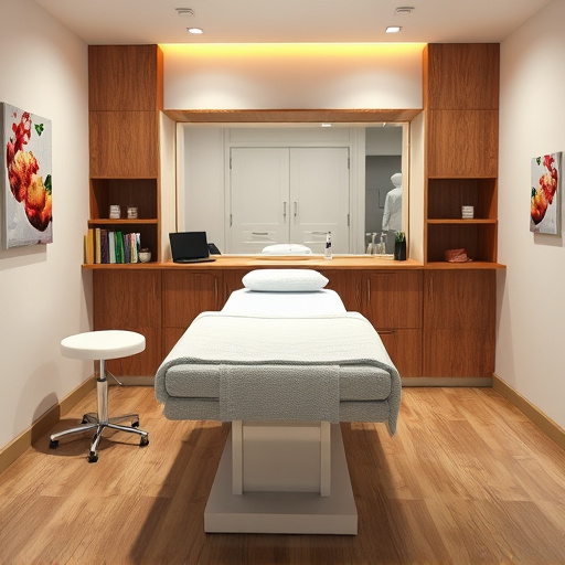 Treatment Bed,Full Mirror