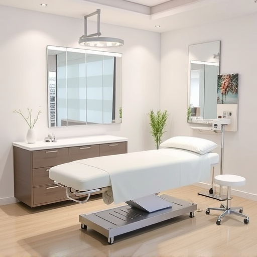 Treatment Bed,Full Mirror