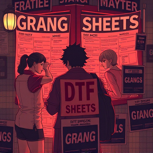 DTF gang sheets