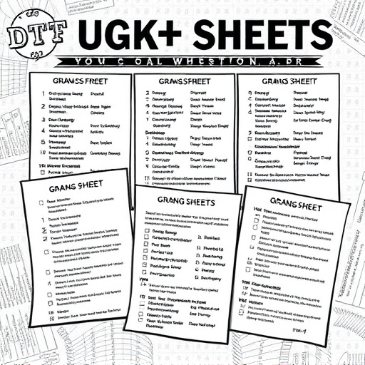 DTF gang sheets