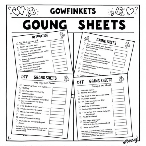 DTF gang sheets