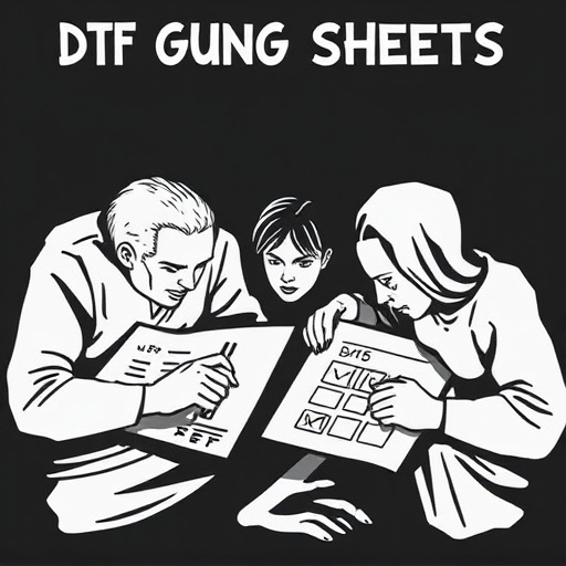 DTF gang sheets