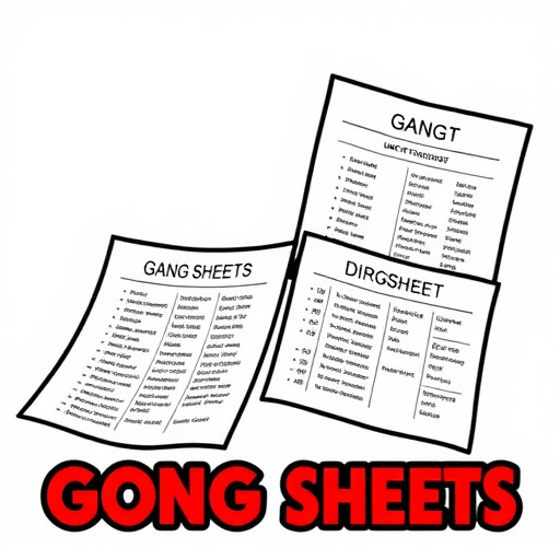 DTF gang sheets