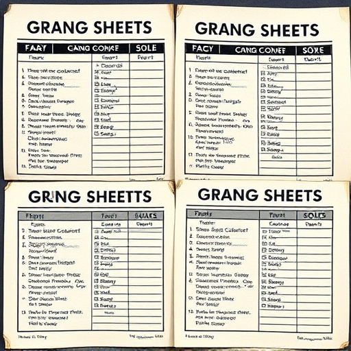 DTF gang sheets
