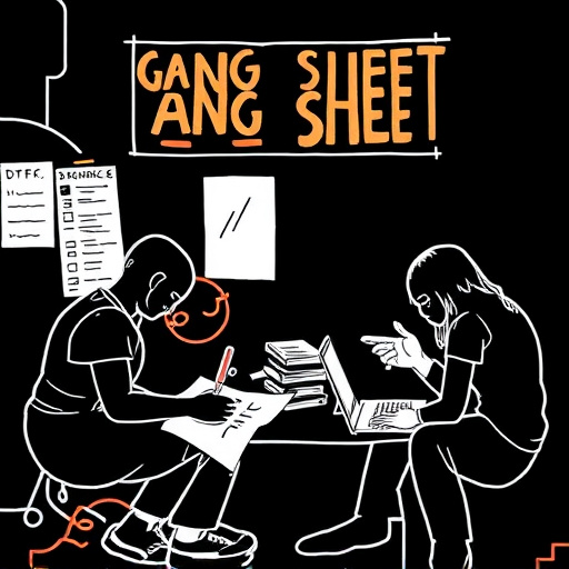 DTF gang sheets