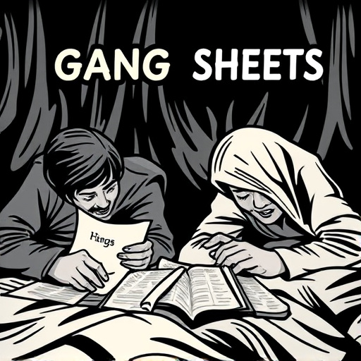 DTF gang sheets