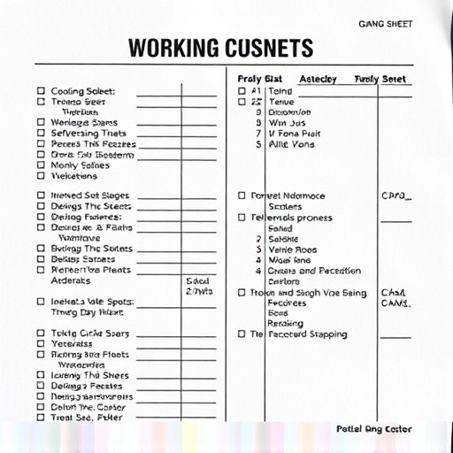 DTF gang sheets