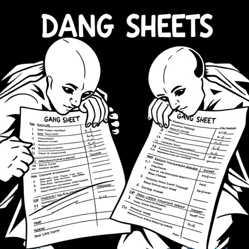 DTF gang sheets