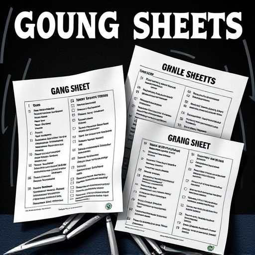 DTF gang sheets
