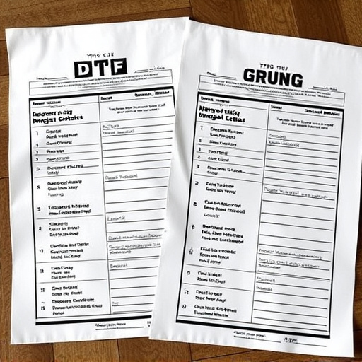 DTF gang sheets