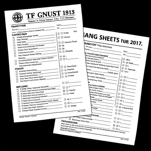 DTF gang sheets