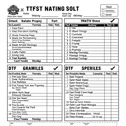 DTF gang sheets