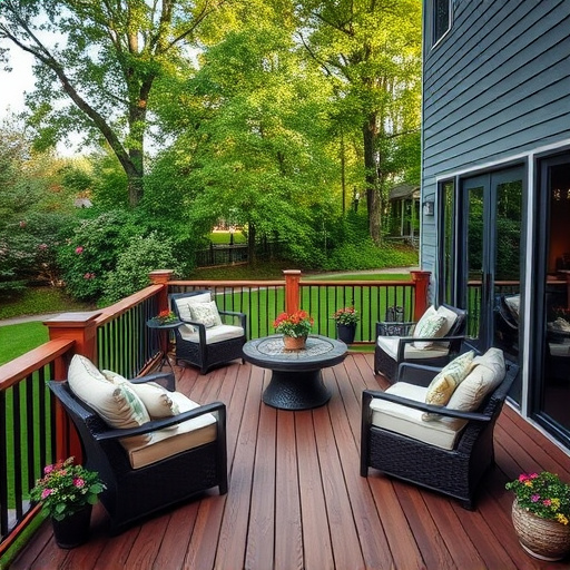 backyard deck