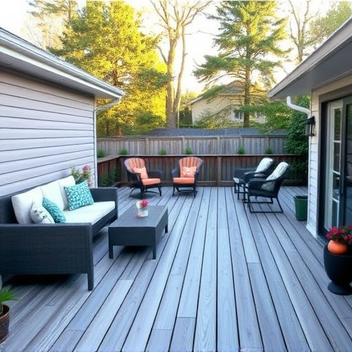 backyard deck