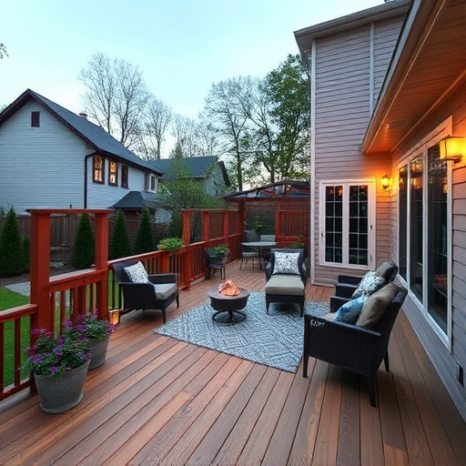 backyard deck