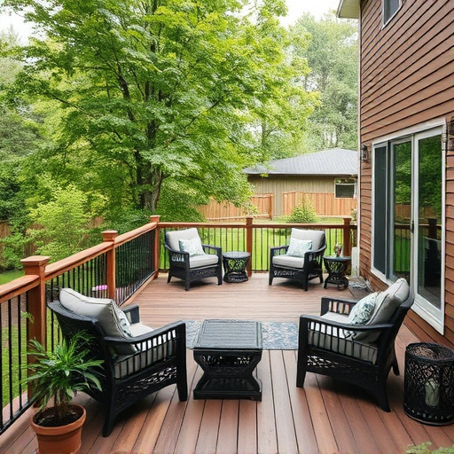 backyard deck