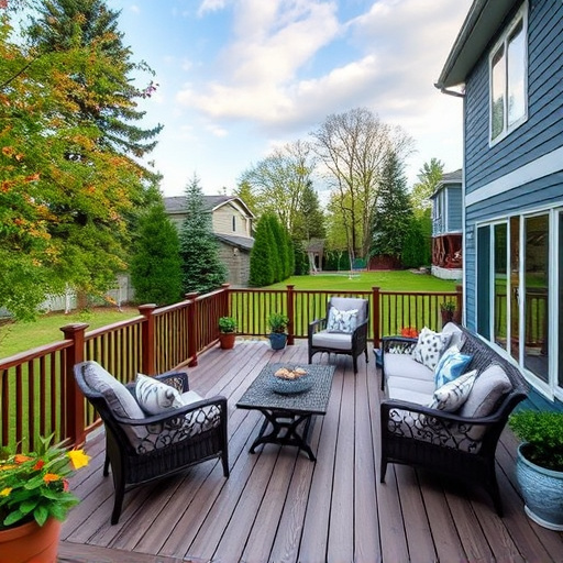 backyard deck