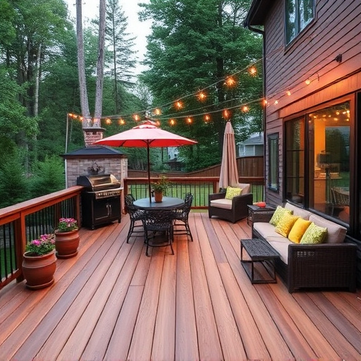 backyard deck