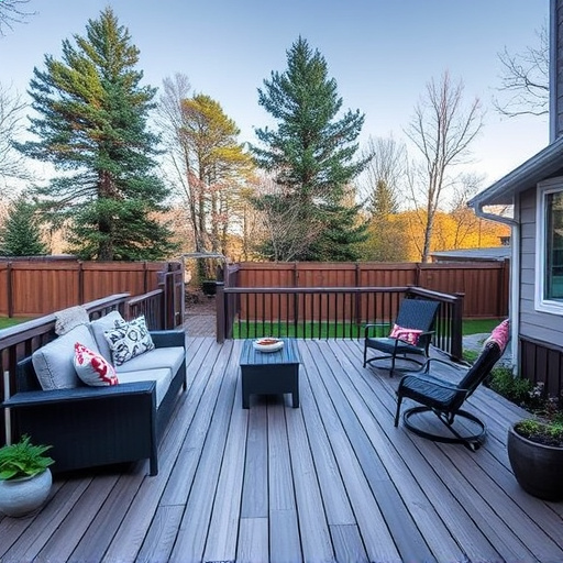 backyard deck