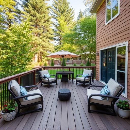 backyard deck