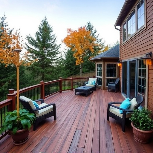backyard deck