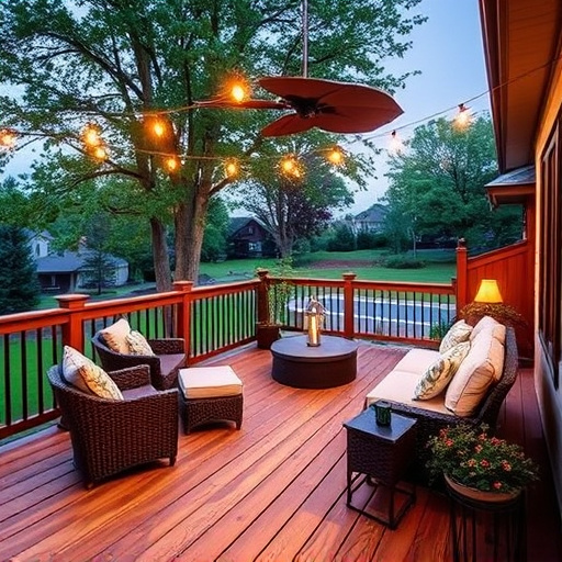 backyard deck