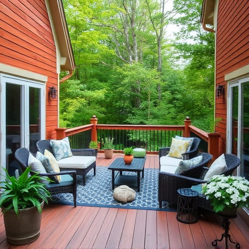 backyard deck