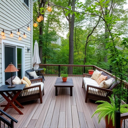 backyard deck