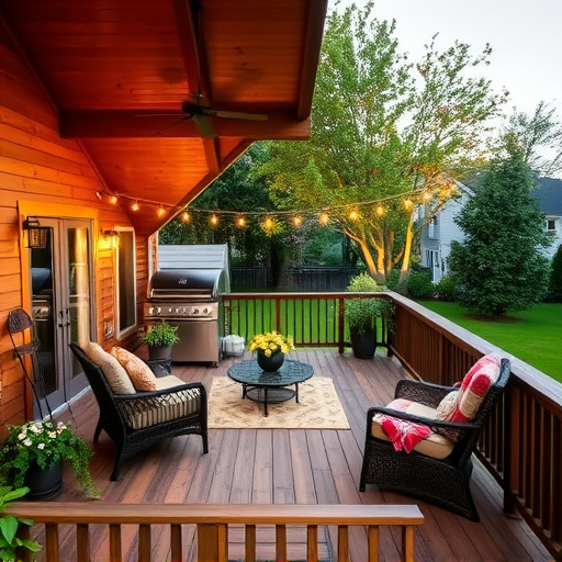 backyard deck