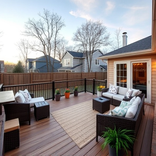 backyard deck