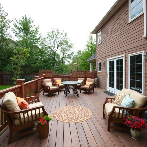 backyard deck