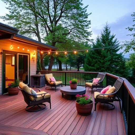 backyard deck