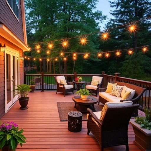 backyard deck
