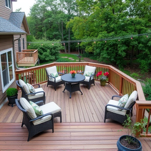 backyard deck