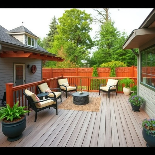 backyard deck