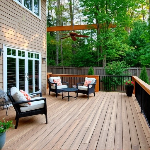 backyard deck