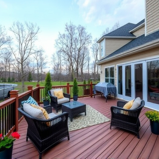 backyard deck