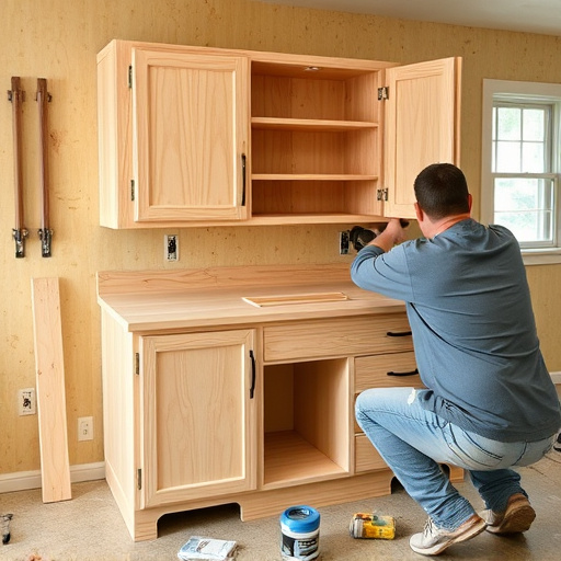cabinet install